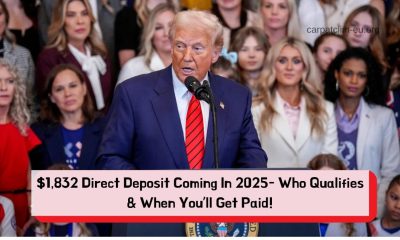 $1,832 Direct Deposit Coming In 2025- Who Qualifies & When You’ll Get Paid!