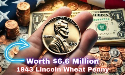 The 1943 Lincoln Wheat Penny Worth $6.6 Million – Is This Rare Coin Still In Circulation!