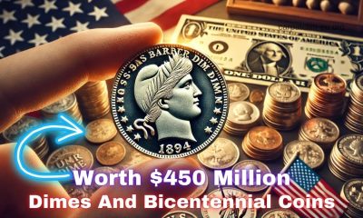 3 Rare Dimes And Bicentennial Coins Worth $450 Million – Do You Have One!