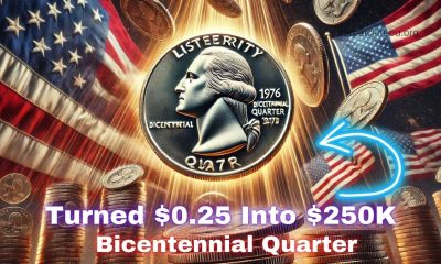 How A Rare Bicentennial Quarter Turned $0.25 Into $250K – Plus 6 More Coins You Can Find