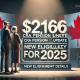 $2,166 CRA Pension Benefit Update For 2025 - New Eligibility and Payment Details