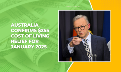 Australia Confirms $255 Cost Of Living Relief For January 2025