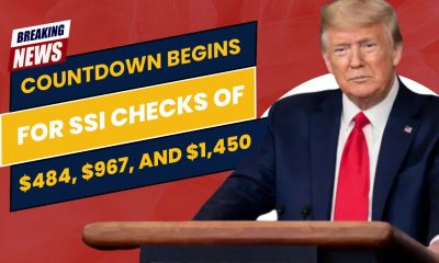 Countdown Begins for SSI Checks of $484, $967, and $1,450