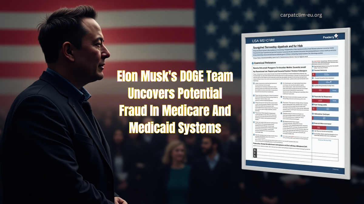 Elon Musk's DOGE Team Uncovers Potential Fraud In Medicare And Medicaid Systems