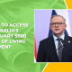 How To Access Australia's February $500 Cost Of Living Payment