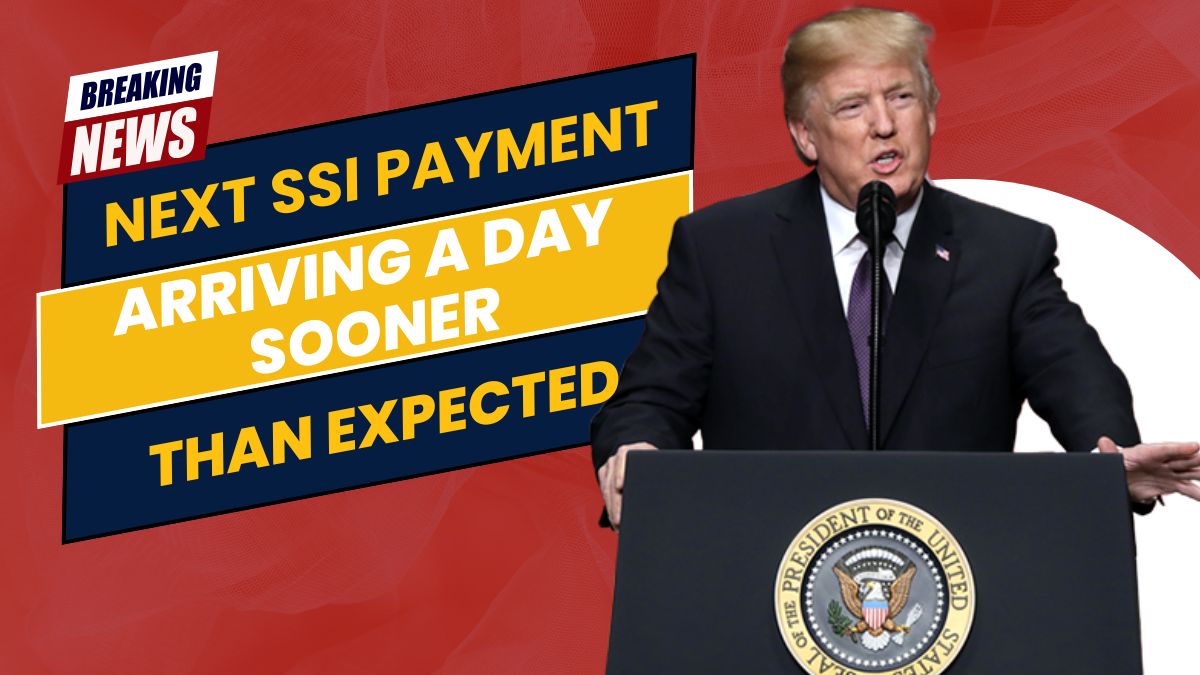 Next SSI Payment Arriving a Day Sooner Than Expected