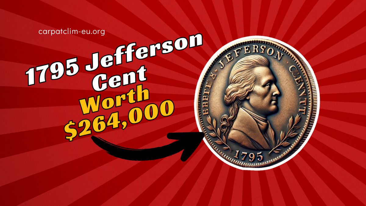 Rare 1795 Jefferson Cent Fetches $264,000 at Auction