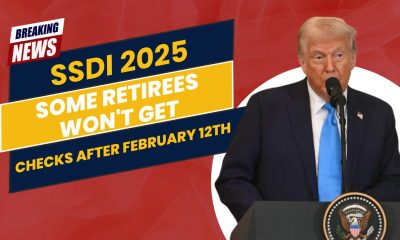 SSDI 2025: Retirees in This Group Won't Receive Additional Checks After February 12th