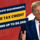 The IRS’s Specific Requirements for the Tax Credit Offering Up to $8,000