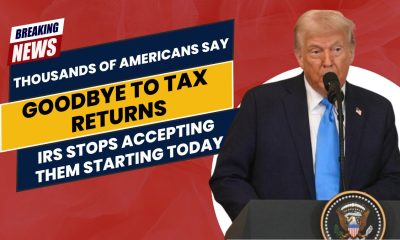 Thousands of Americans Say Goodbye to Tax Returns – IRS Stops Accepting Them Starting Today