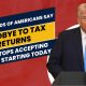 Thousands of Americans Say Goodbye to Tax Returns – IRS Stops Accepting Them Starting Today